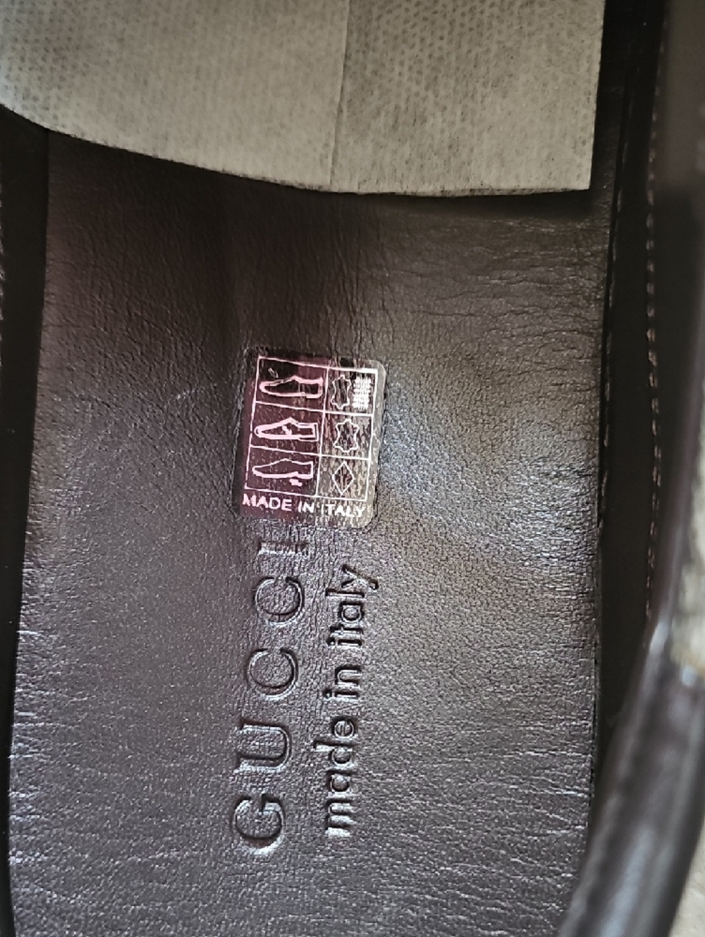 Gucci Brown & Beige Monogram Low-Top Sneakers - Picture 11 of 15